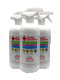 DISINFECTANT, SANITIZER, FUNGICIDE, KILLS VIRUS For use in hospitals, nursing homes, health care facilities, barber shops, beauty shops and hairstyling salons.  USES Cleanse Nail Tables, Home Office, Pedicure, Spa Furniture, Equipment, Tools, Commercial Kitchens and Gyms.  KILLS UP TO 99.9% Of Virus & Bacteria