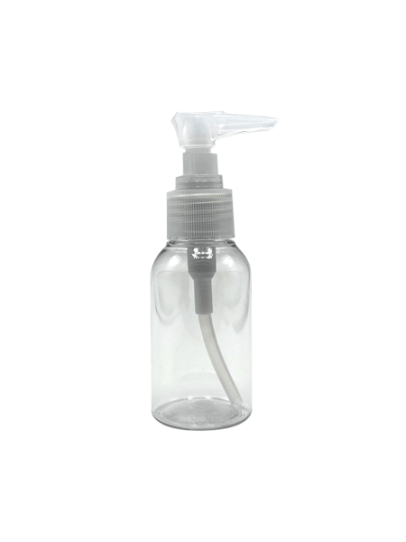 LOTION DISPENSER BOTTLE 2.5oz Plastic empty pump dispenser bottle 2.5oz.