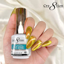 Cre8tion Cat Eye Gel 0.5oz - Mystical Collection - 21 colors (#95 - #103, #127 - #138) w/ 1 Magnet Duo, 1 Magnet Bar & 1 Color Chart.(Sold as whole set only!)