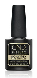 CND SHELLAC TOP COAT - NO-WIPE+