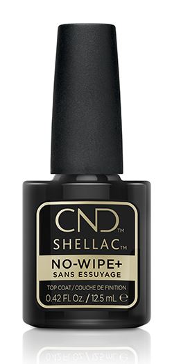 CND SHELLAC TOP COAT - NO-WIPE+