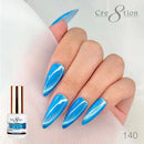 Cre8tion Cat Eye Gel 0.5oz - Summer Collection - 18 colors (#37-48 & #139-144) w/ 1 Round Shape Magnet, 1 Magnet Duo & 1 Color Chart.(Sold as whole set only!)