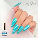 Cre8tion Cat Eye Gel 0.5oz - Summer Collection - 18 colors (#37-48 & #139-144) w/ 1 Round Shape Magnet, 1 Magnet Duo & 1 Color Chart.(Sold as whole set only!)