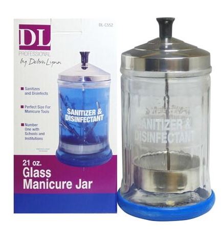 DL - Glass Manicure Jar
