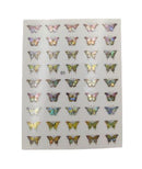 Golden Butterfly Stickers