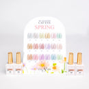 Cre8tion Cat Eye Gel 0.5oz - Spring Collection - 18 colors (#145 - #162) w/ 1 Round Shape Magnet, 1 Magnet Duo & 1 Color Chart. ( Sold in whole set only!)