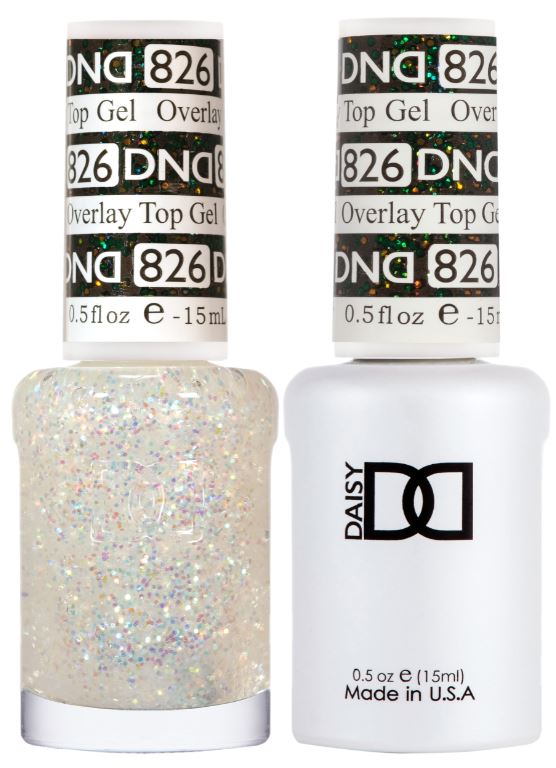 DND 826 - OVERLAY TOP GEL 15mL