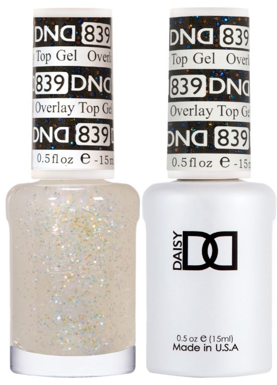 DND 839 - OVERLAY TOP GEL 15mL