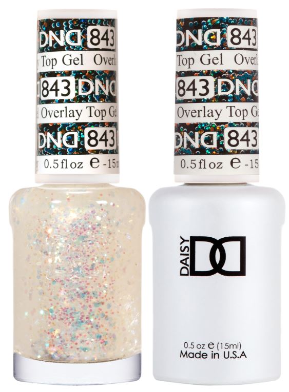 DND 843 - OVERLAY TOP GEL 15mL