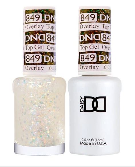 DND 849 - OVERLAY TOP GEL 15mL