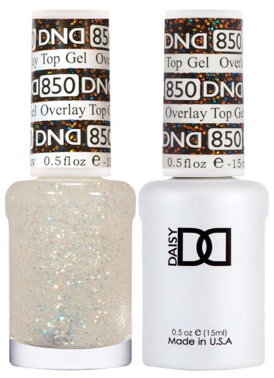 DND 850 - OVERLAY TOP GEL 15mL