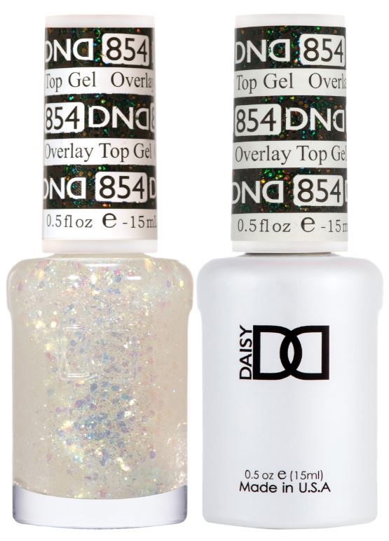 DND 854 - OVERLAY TOP GEL 15mL