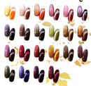 Cre8tion Cat Eye Gel 0.5oz - Autumn Collection - 22 colors w/ 1 Round Shape Magnet, 1 Magnet Duo & 1 Color Chart.(Sold as whole set only!)