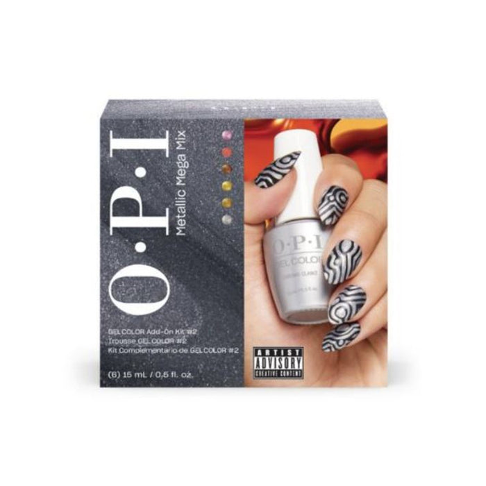 OPI GelColor FALL 2024 Metallic Mega Mix Collection - 14PC Display / OPI LACQUER 0.5OZ - METALLIC MEGA MIX COLLECTION FALL 24 - 12PCS - WITH DISPLAY / OPI Infinite Shine Fall 2024 Metallic Mega Mix Collection