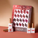 Cre8tion Cat Eye Gel 0.5oz - Ruby Glam Collection - 20 Colors (#220 - #239) w/ 1 Counter Display & 2 Magnet Tools.(HEMA Free TPO Free)  Sold by whole set only!
