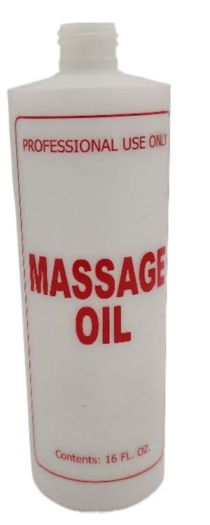 Massage Oil Empty Bottle