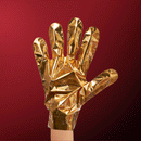 Voesh Golden sock and glove pair: