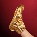 Voesh Golden sock and glove pair: