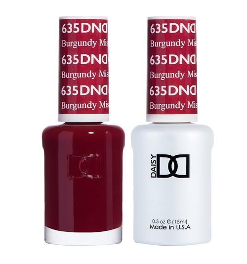 DND 635 - BURGANDY MIST 15mL