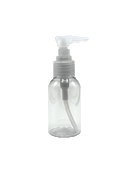 LOTION DISPENSER BOTTLE 2.5oz Plastic empty pump dispenser bottle 2.5oz.